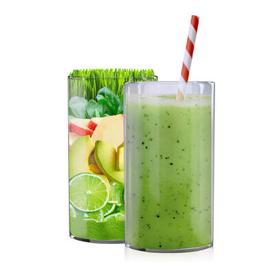 SM43 Spinazie/Avocado/Appel/Limoen/Tarwegras/Spirulina (33 x 150gr) image